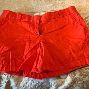 J. Crew Shorts Red